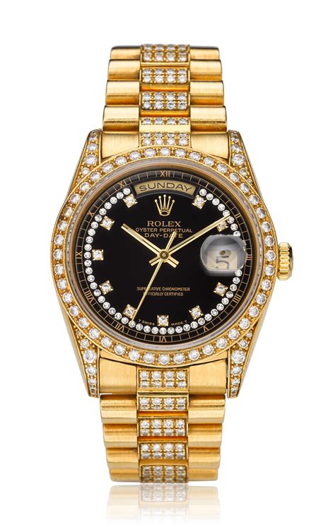 full diamond rolex day date